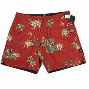 Vans Ever Ride Board shorts Men’s 40 – NWT Cargo Pocket 18” Mixed Surf Swim‎